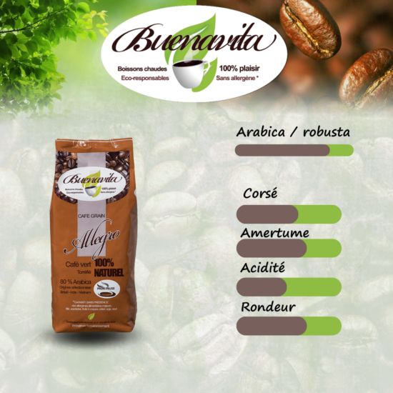 Café en grains Allegro (1kg)